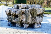 Felsenbrunnen im suedl. Hofgarten der Residenz wird seit Januar 2025 renoviert